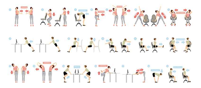 Guide to Office Yoga | Kosmoderma